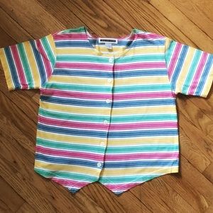 Vintage stripe blouse 🌸